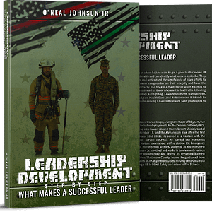 paperback & ebook of leadership development step by step