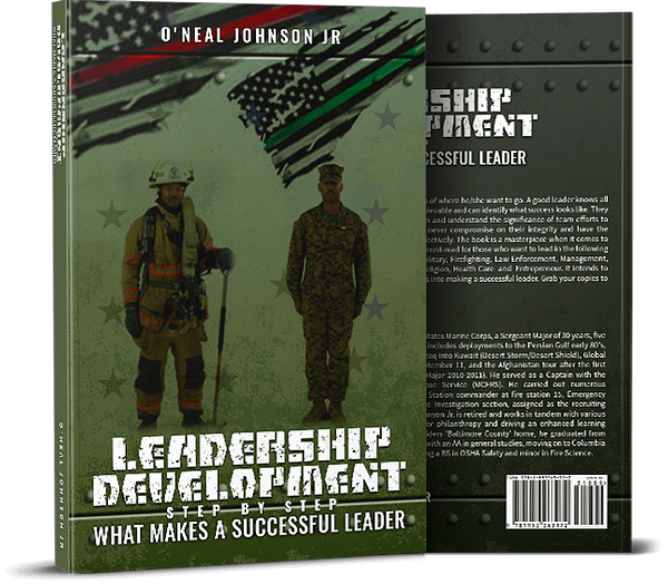 paperback & ebook of leadership development step by step